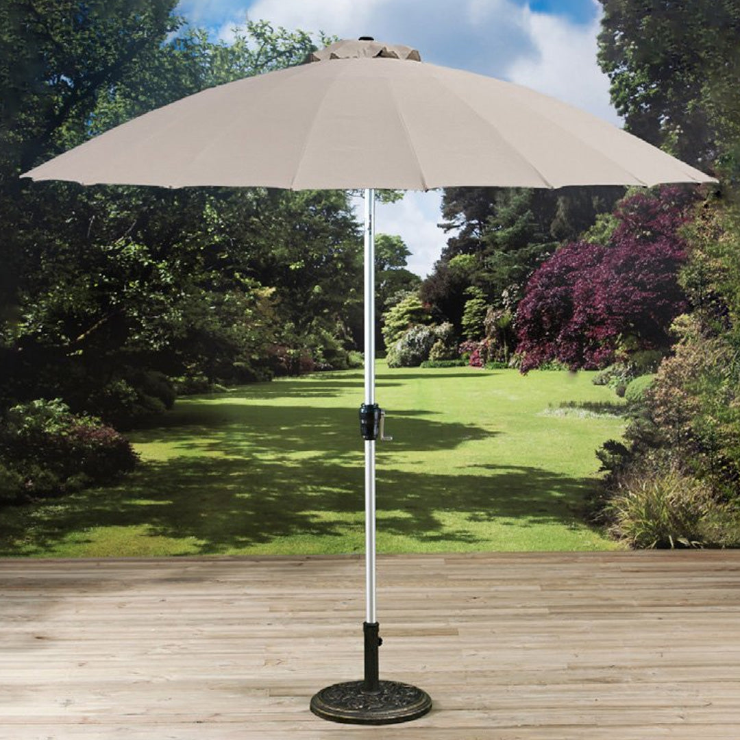 Shanghai 2.7m Beige Parasol - 3918497