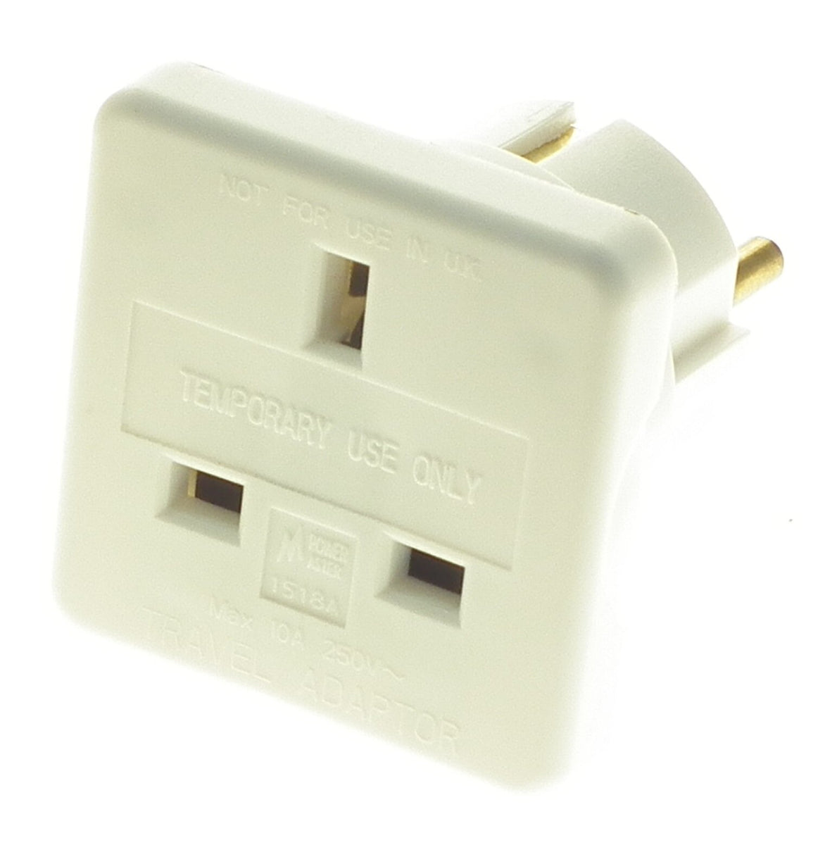 POWERMASTER CONTINENTAL TRAVEL ADAPTOR - 620071 – Dermot Kehoe Supply ...