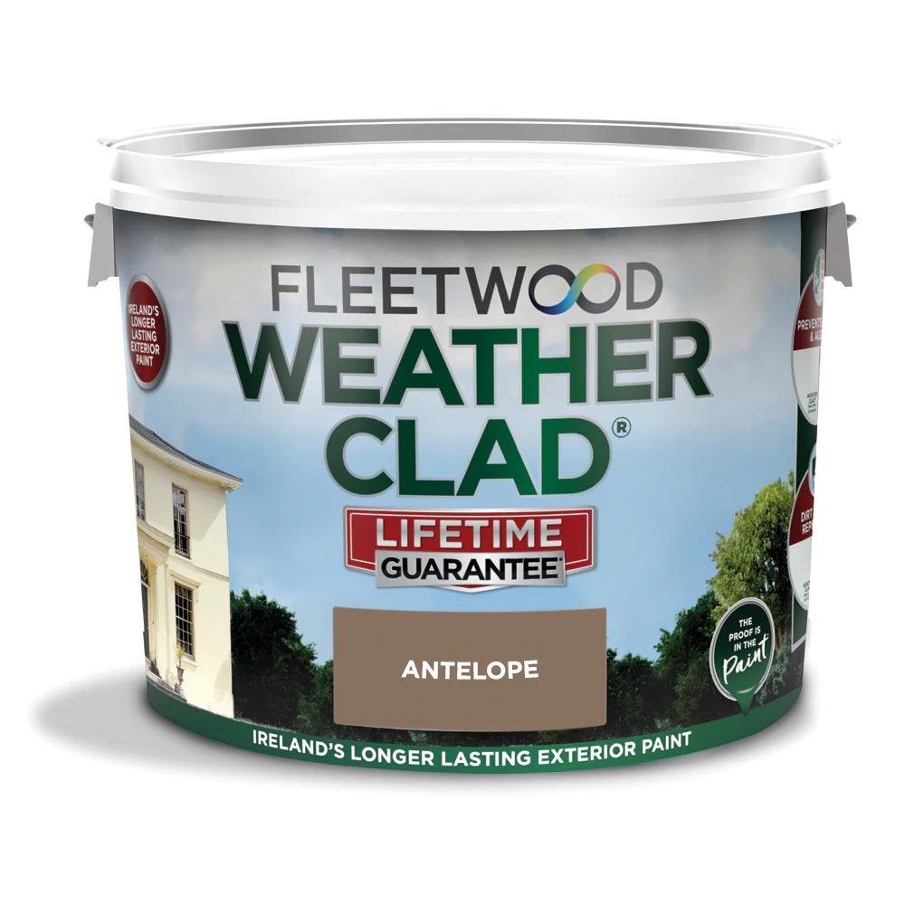 Fleetwood Weatherclad Smooth Masonry 10L in Antelope - 75704