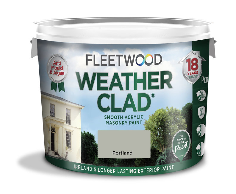 Fleetwood Weatherclad Smooth Masonry 10L in Portland - 75717