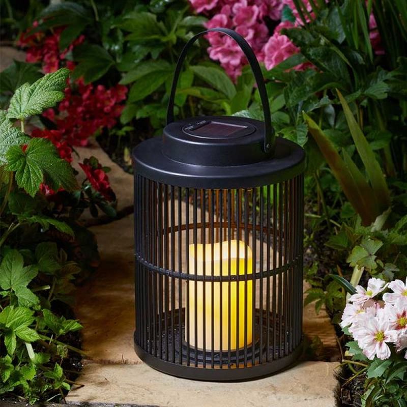 Smart Garden Urbane Black Solar Lantern - 398747