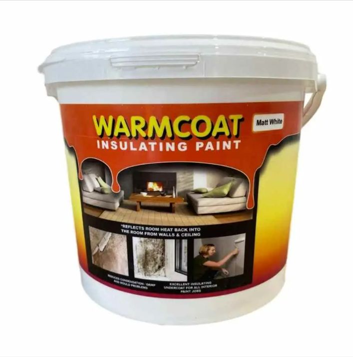 Warmcoat Insulating Paint 5ltr Matt White - 76910