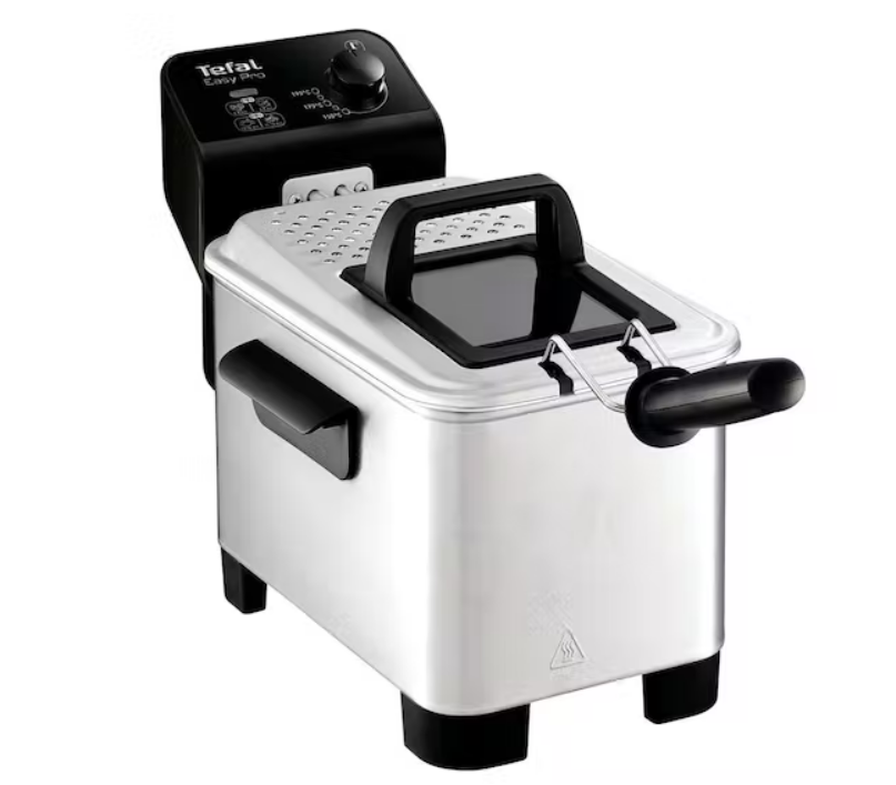Tefal 1.2kg EasyPro Steel Deep Fat Fryer - 644542