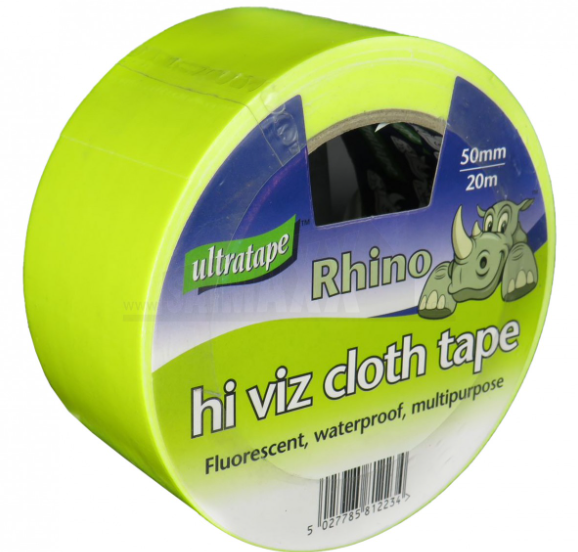 Rhino Hi-Vis Cloth Tape - 800604