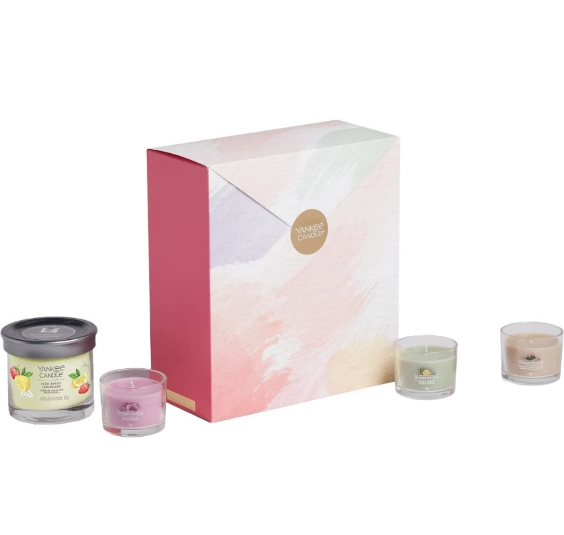 Yankee Candle Tumblr & 3 Filled Votive Set- 649088