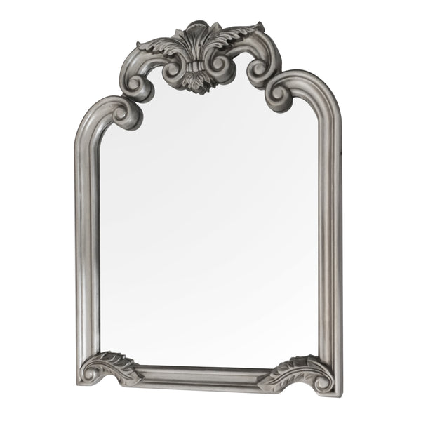 Kiara Overmantle Mirror Silver 120 X 90Cm
