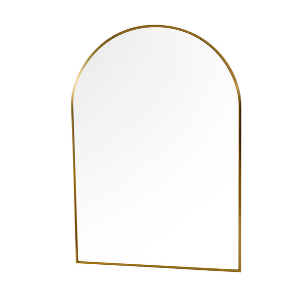 Modena Arch Mirror Gold 66x96cm
