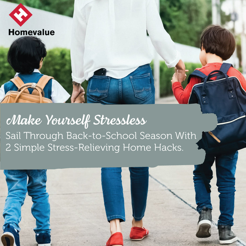 Sail Through Back-to-School Season With Simple Stress-Relieving Home Hacks