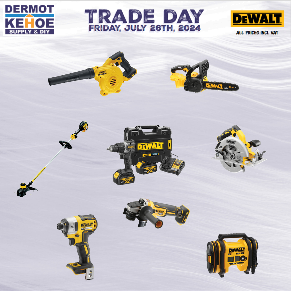 Dermot Kehoe X DeWALT Trade Day