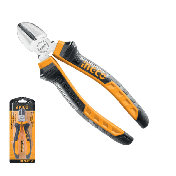 INGCO 160MM DIAGONAL PLIERS TPR HANDLE - 5799543