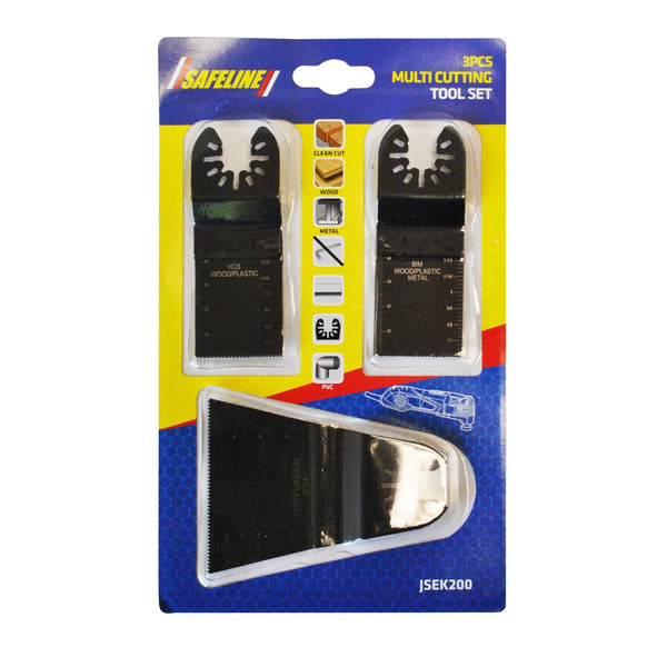 SAFELINE MULTI TOOL CUTTING SET 3PC SET - 571932
