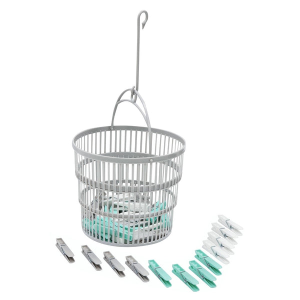 JVL COLLAPSIBLE PEG BASKET W/50 PEGS - 6413680