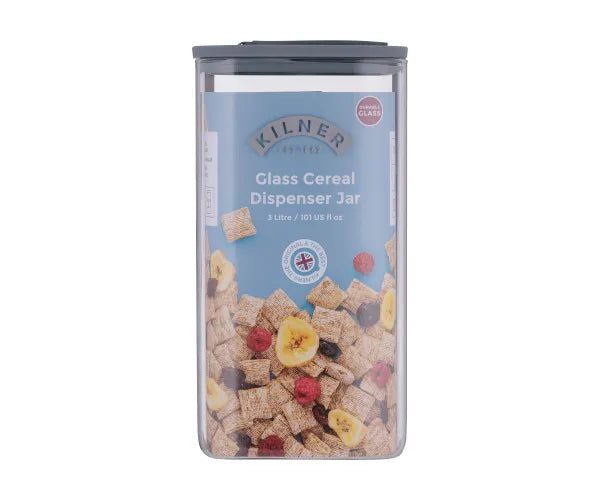 KILNER Fresh Storage Cereal/Dry Food Dispenser 3L - 648364