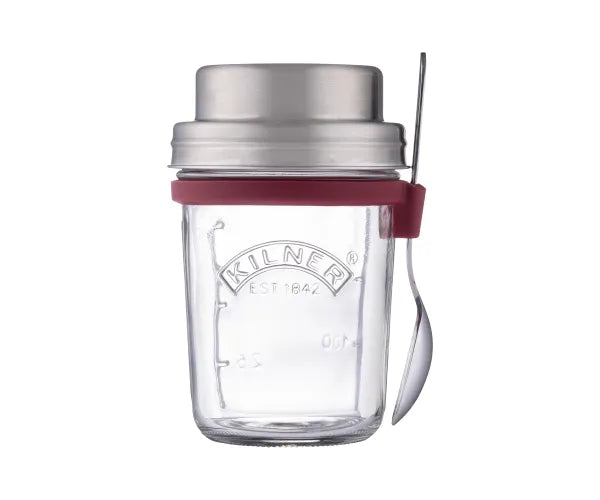 KILNER ON THE GO GLAS BREAKFAST JAR - 648851