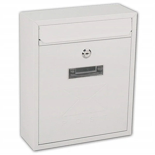 Contemporary Stainless Steel Post Box - 640582
