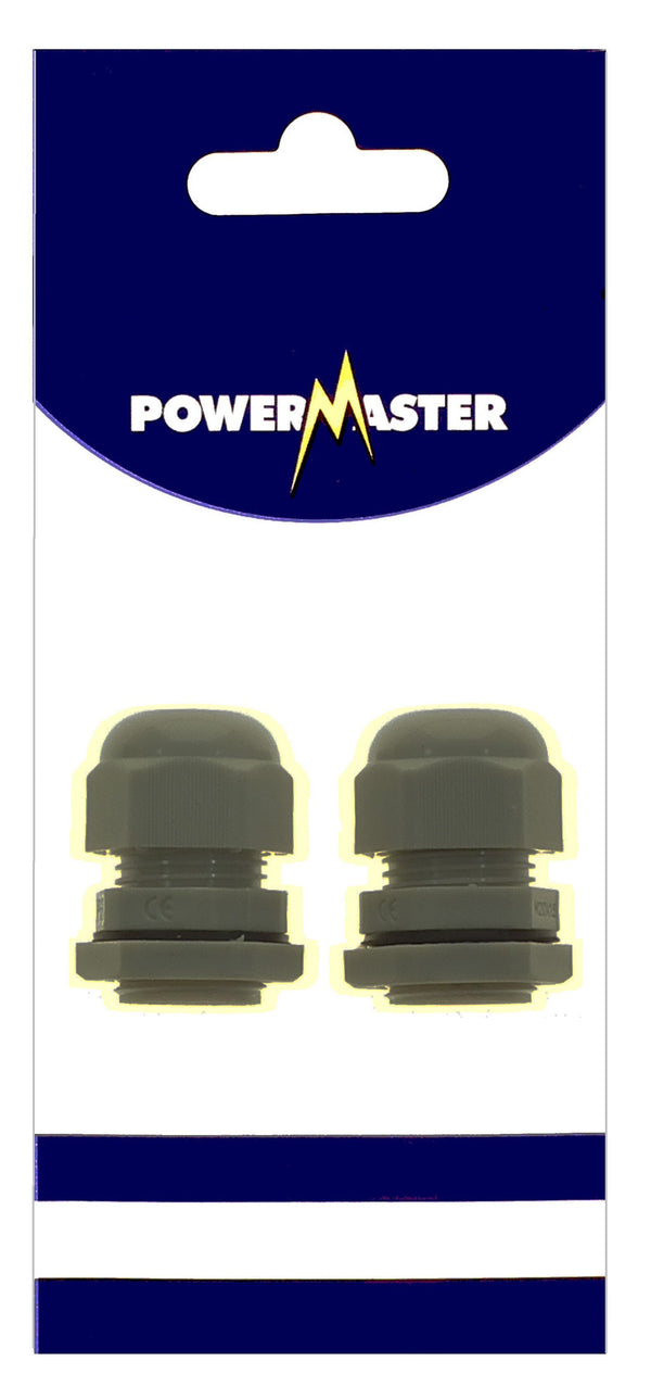 POWERMASTER 2PCE 6-12MM PVC GLANDS - 626466