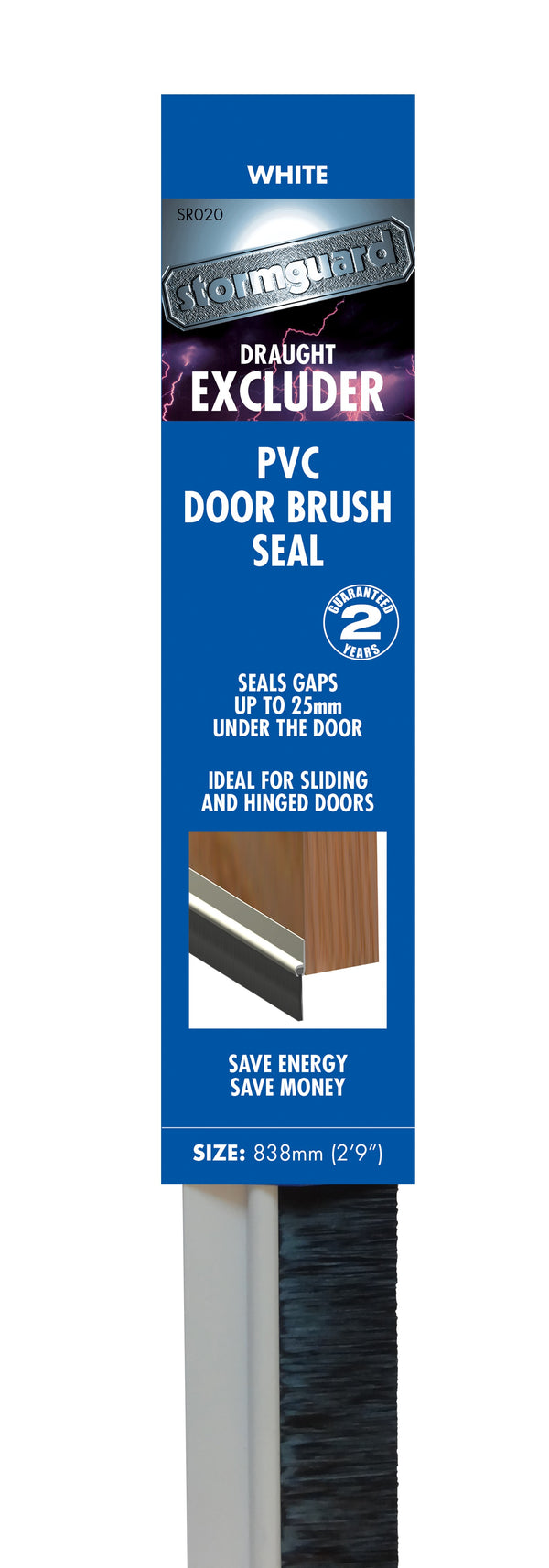 STORMGUARD 914MM PVC BRUSH SEAL