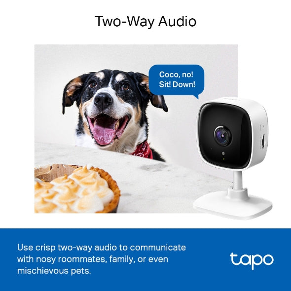 TP-Link Tapo 1080P FULL HD HOME WI-FI CAMERA - 628712