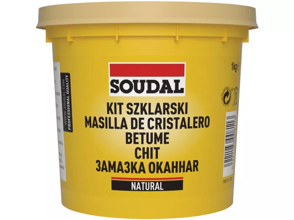 SOUDAL 1KG LINSEED PUTTY - 800820