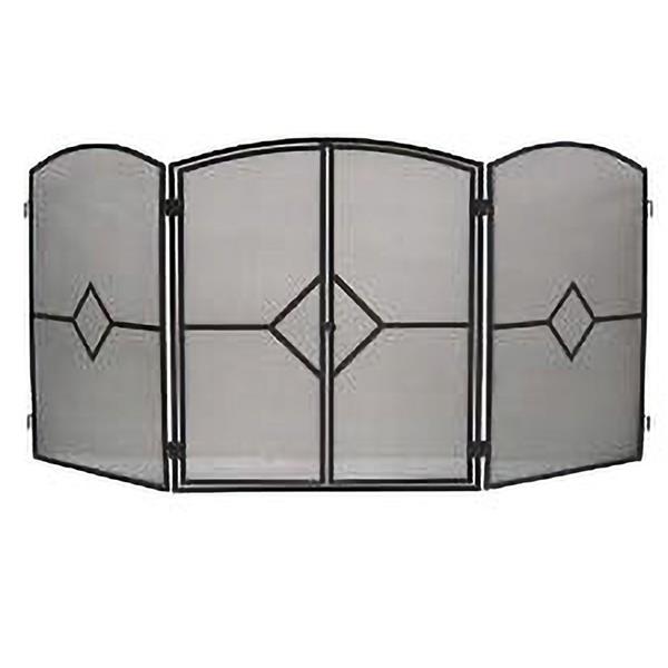 Home Collection Decorative Black Stove Guard - 4206833