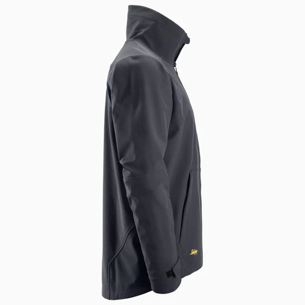 SNICKERS STEEL GREY WINDPROOF SOFTSHELL JACKET