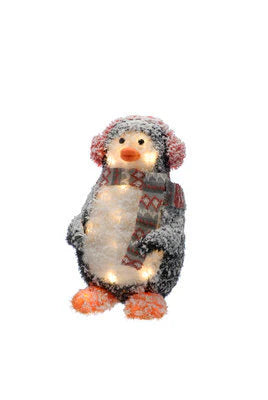 45CM PENGUIN WITH LEDS - 6615756