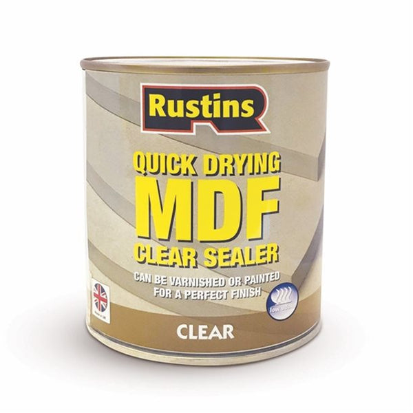 Rustins Quick Dry Clear MDF Sealer 500ml - 750488