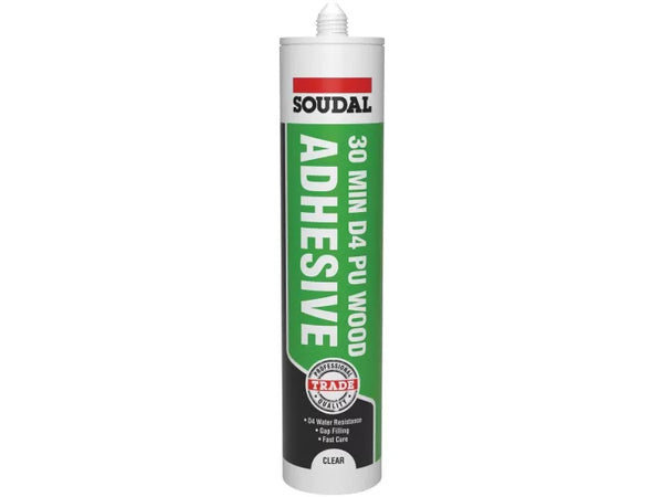 SOUDAL 30Min Gel Pu Wood Adhesive 290ml - 800822