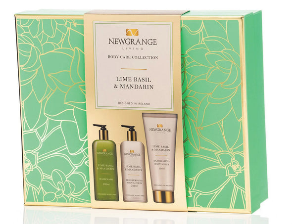 Newgrange Living Body Care 3 Piece Gift Set - Lime, Basil & Mandarin - 646470