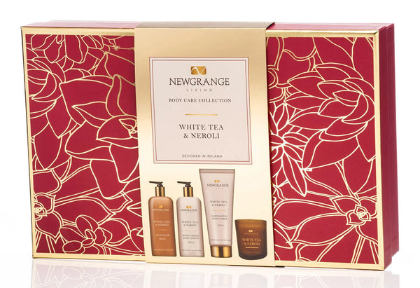 Newgrange Living Body Care 4 Piece Gift Set - White Tea & Neroli - 646474
