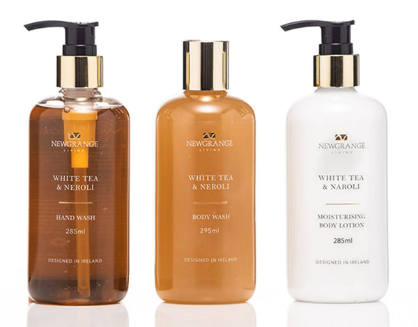 Newgrange Living Body Care 3 Piece Gift Set - White Tea & Neroli - 646475