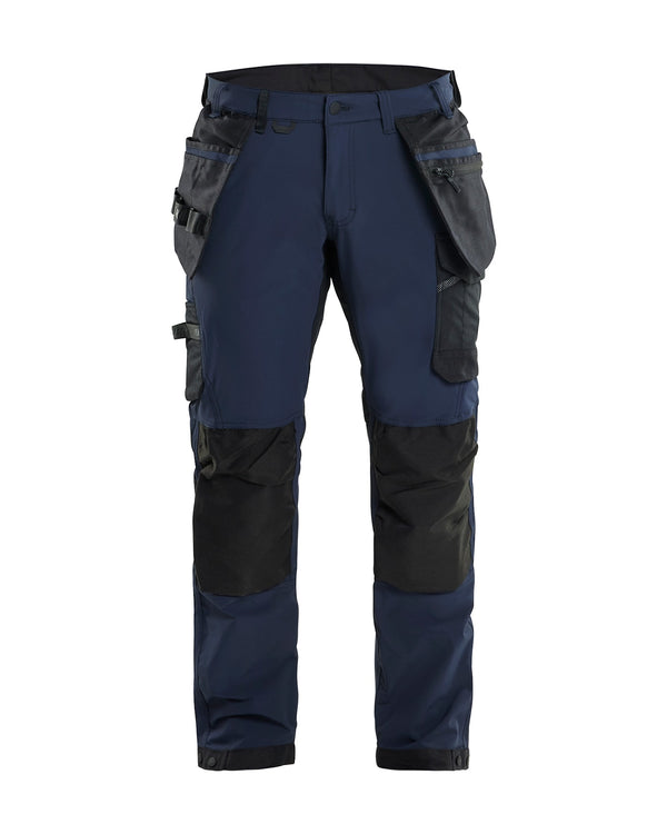 Blåkläder 1522 Craftsman Trousers 4-way Stretch Dark Navy/Black