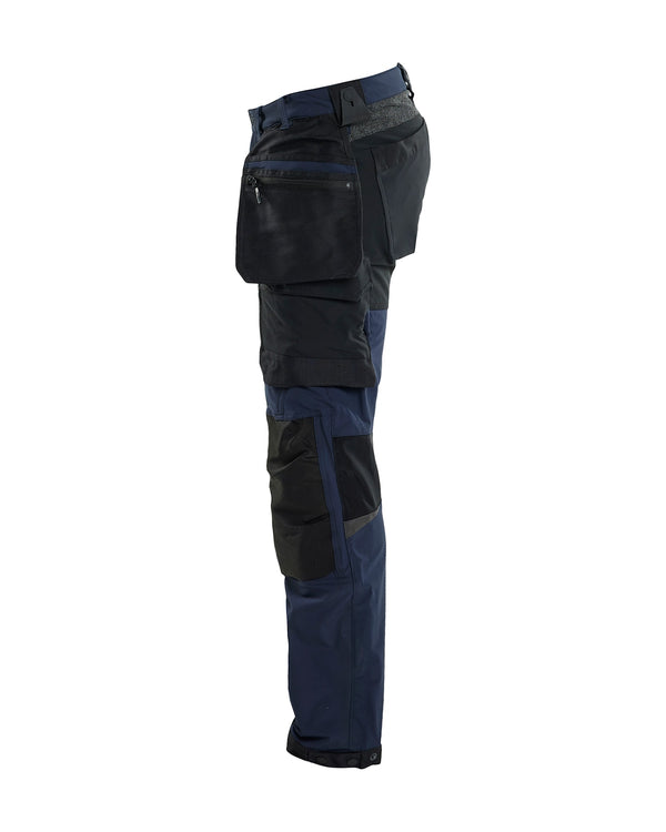 Blåkläder 1522 Craftsman Trousers 4-way Stretch Dark Navy/Black