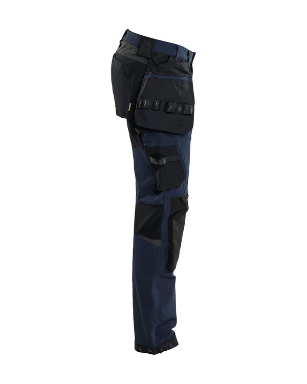 Blåkläder 1522 Craftsman Trousers 4-way Stretch Dark Navy/Black