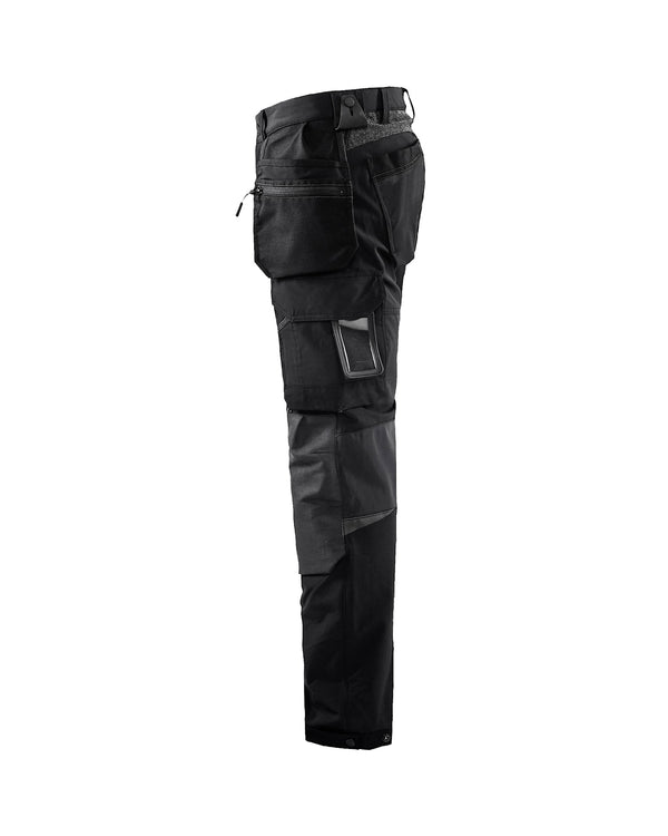 Blåkläder 1522 Craftsman trousers 4-way stretch Black/Grey