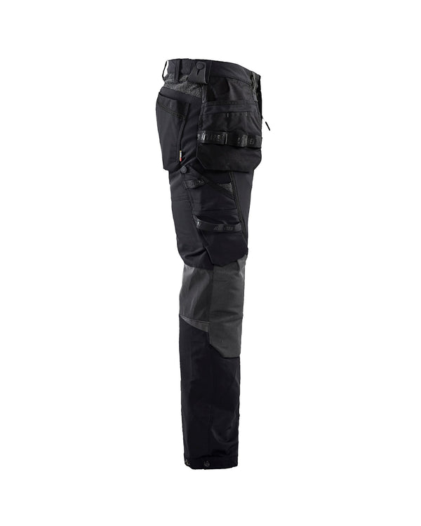 Blåkläder 1522 Craftsman trousers 4-way stretch Black/Grey