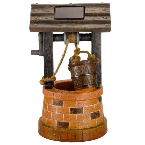 Solar Wishing Well Fountain - 3902150