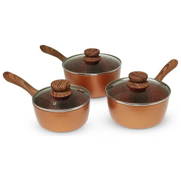 JML COPPER SAUCEPAN SET - 6101