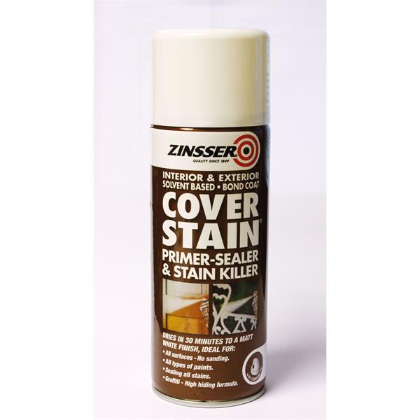 ZINSSER COVER STAIN SPRAY 400ML - 7601334