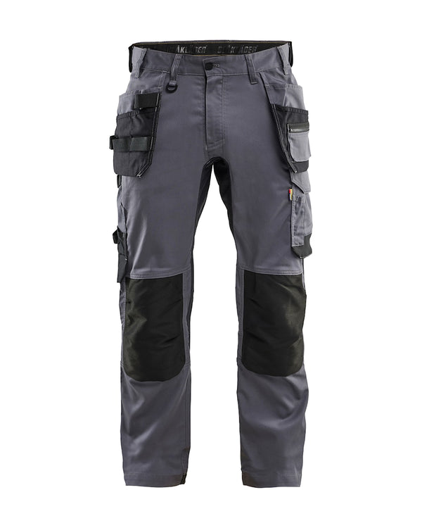 BLAKLADER CRAFT TROUSER 1750 2WAY STRETCH GREY