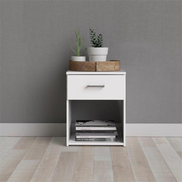 Milla Space Nightstand White - 6417645