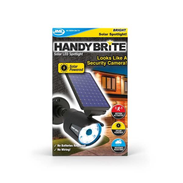 JML Handy Brite LED Solar Spotlight - 6300041
