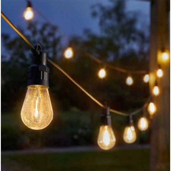 Low Voltage Vintage Festoon String Lights, Warm White Set of 10 - 390765