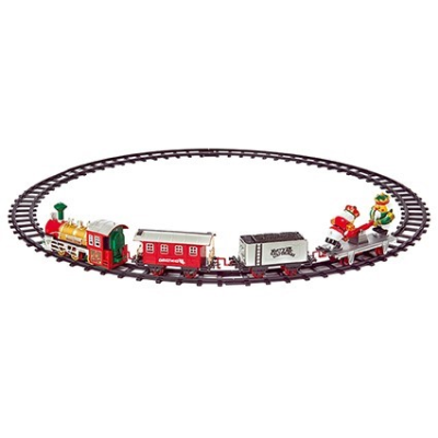 17pc Lit Musical Round The Tree Train Set - 660063