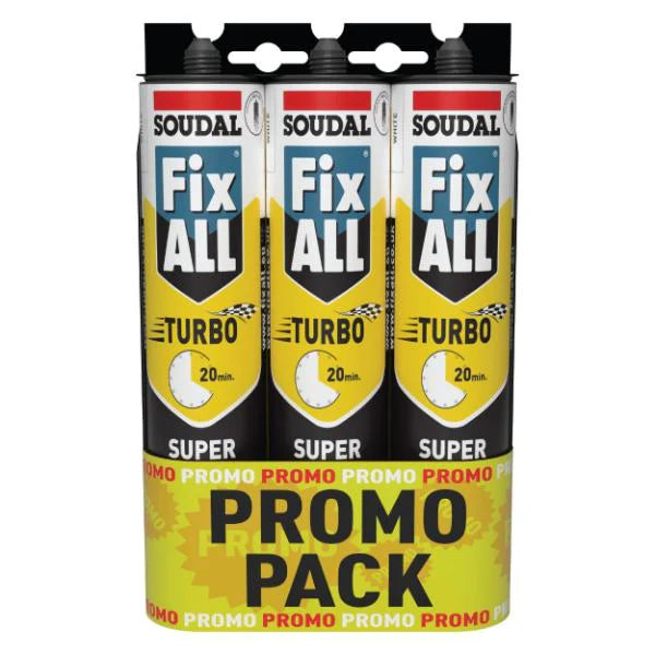 Fix ALL Turbo White Triple Pack - 800815