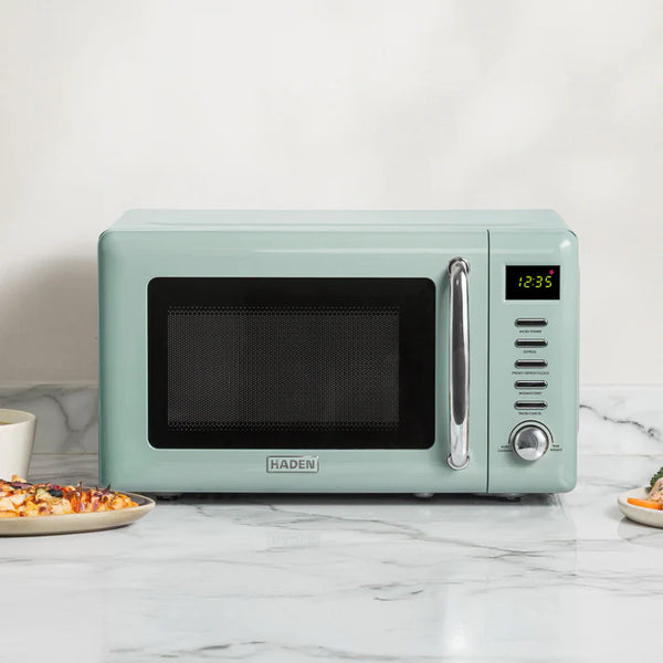 HADEN 800W SAGE GREEN DIGITAL MICROWAVE - 644396