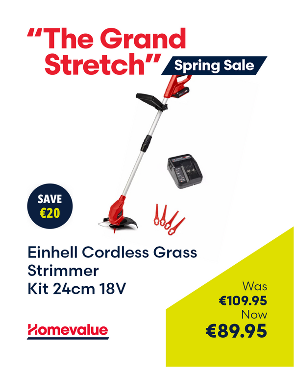 Einhell Cordless Grass Strimmer Kit 24cm 18V - 393441