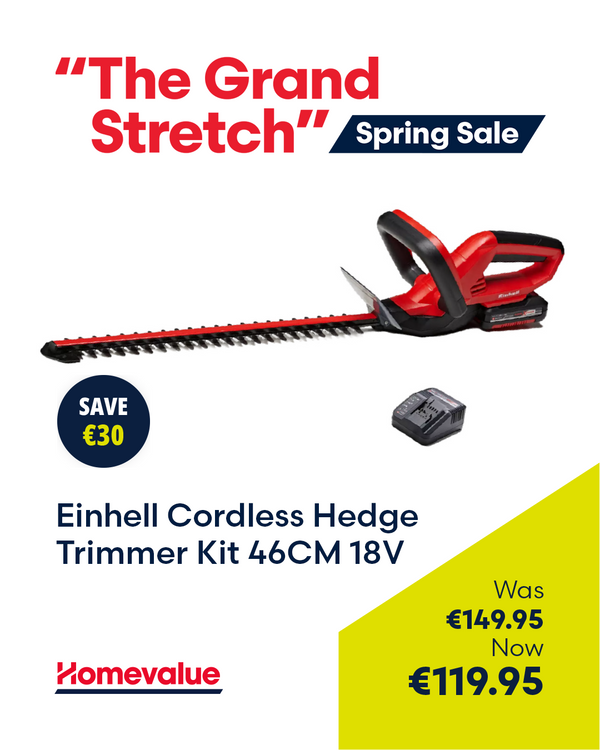 Einhell Power X-Change 18V 46CM Cordless Hedge Trimmer Kit - 393421