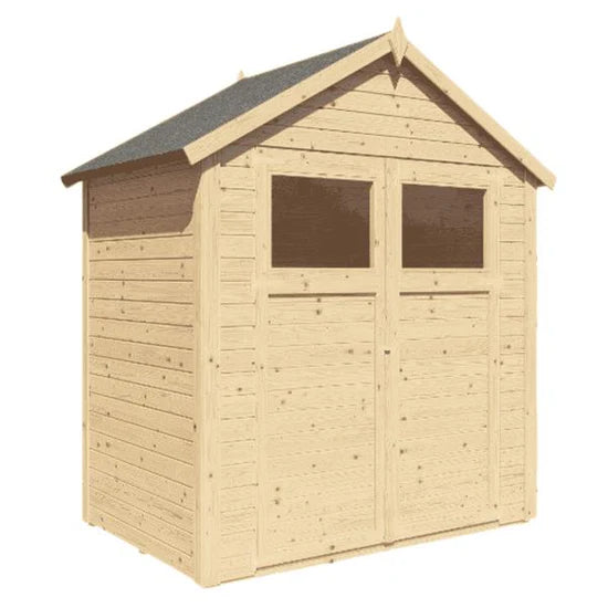 Garden Shed 6x4ft With 2 Windows - 396660