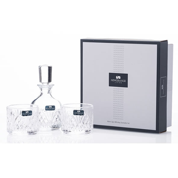 Newgrange Living Adare Whiskey Stackable Set 3 Piece - 6477961